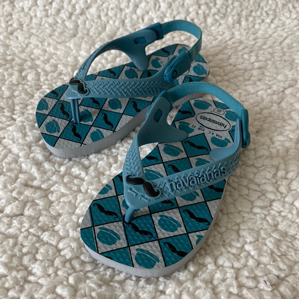 Havaianas Baby Little Man Slingback Sandals